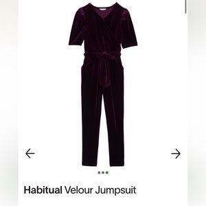 Habitual Velour Jumpsuit GIRLS